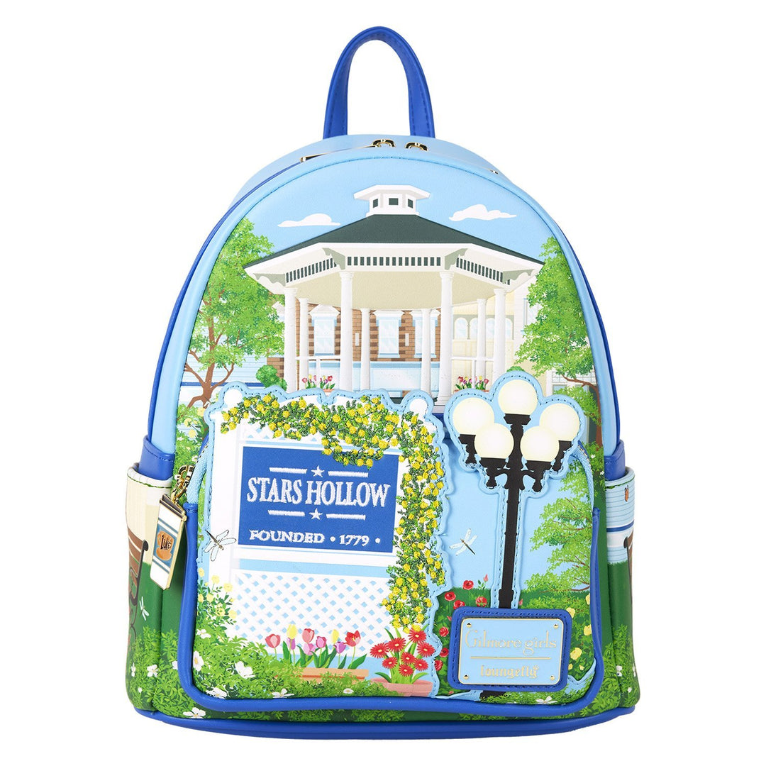 gilmore girls mini backpack Loungefly Warner Brothers Gilmore Girls Stars Hollow Mini Backpack – 707  Street