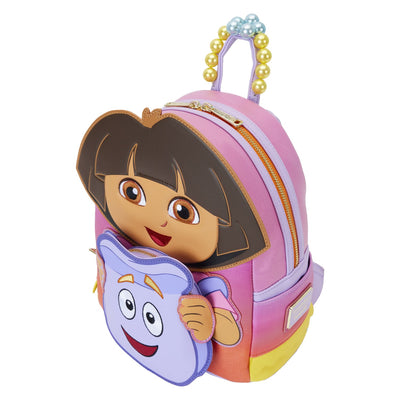 Loungefly Nickelodeon Dora Backpack Cosplay Mini Backpack - Top View