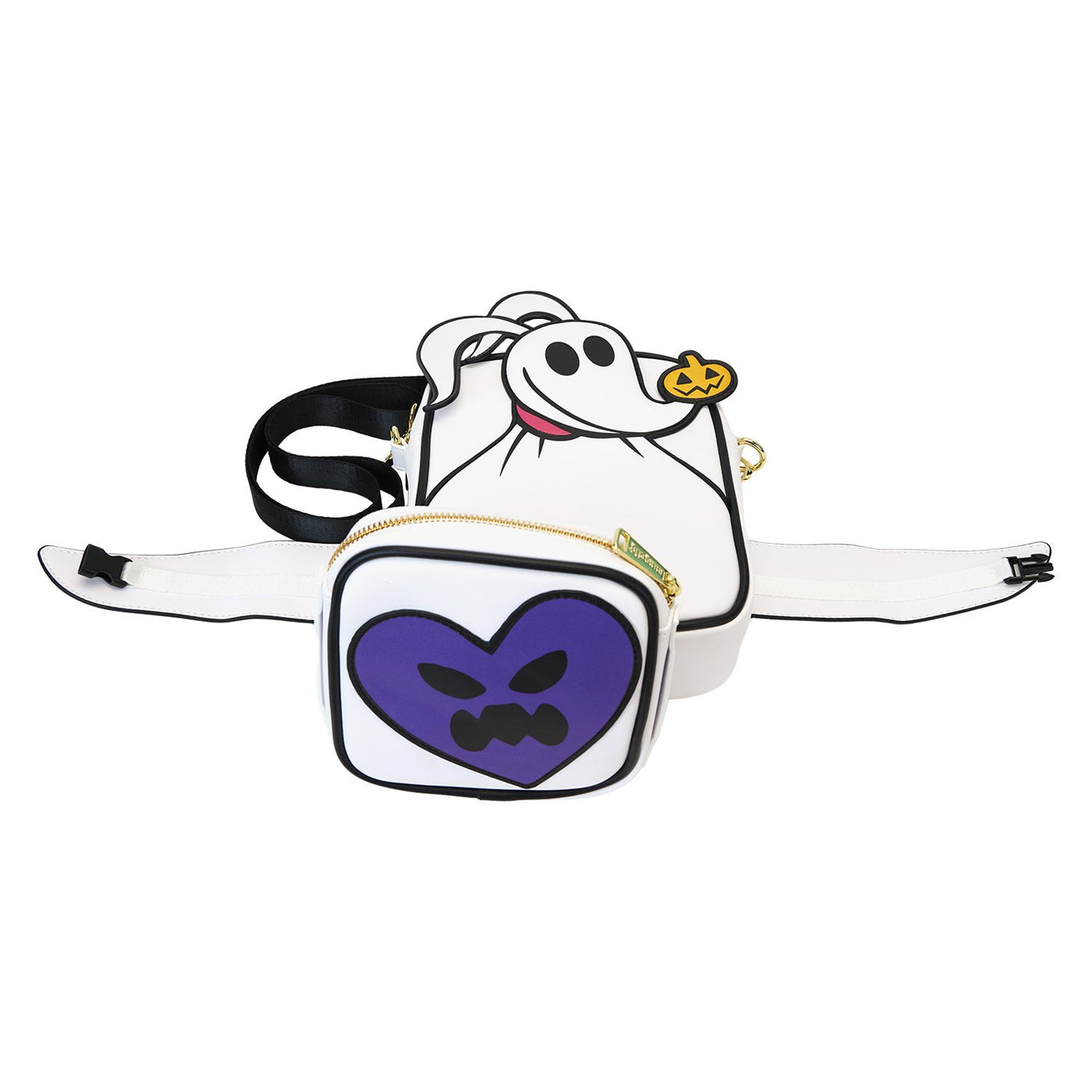 Loungefly Disney The Nightmare Before Christmas Zero Crossbuddies® Cosplay Crossbody Bag With Coin Bag