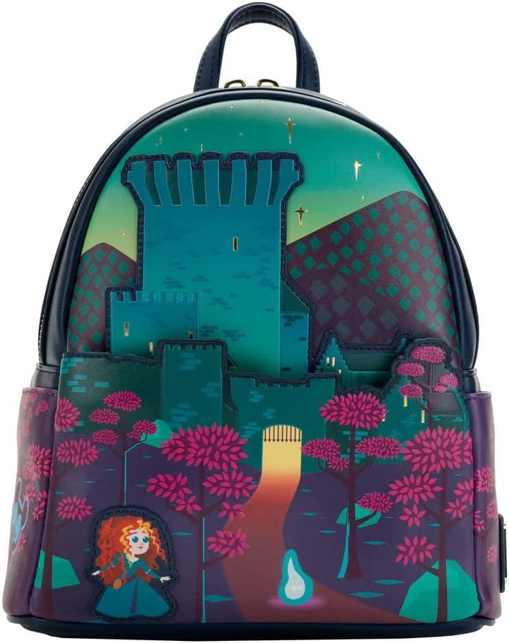 Loungefly Disney Brave Princess Castle Series Mini Backpack