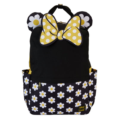 Loungefly Disney Minnie Mouse Straw Cosplay Full-Size Nylon Backpack - Front