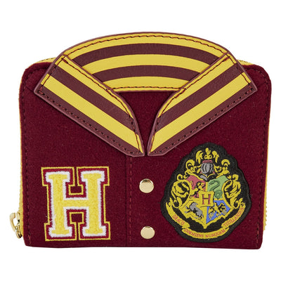 Loungefly Warner Brothers Harry Potter Gryffindor Varsity Zip-Around Wallet