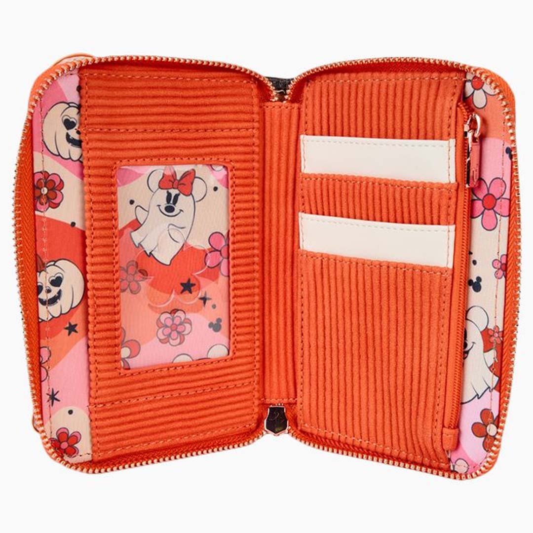 Loungefly Disney Mickey and Friends Halloween Zip-Around Wallet