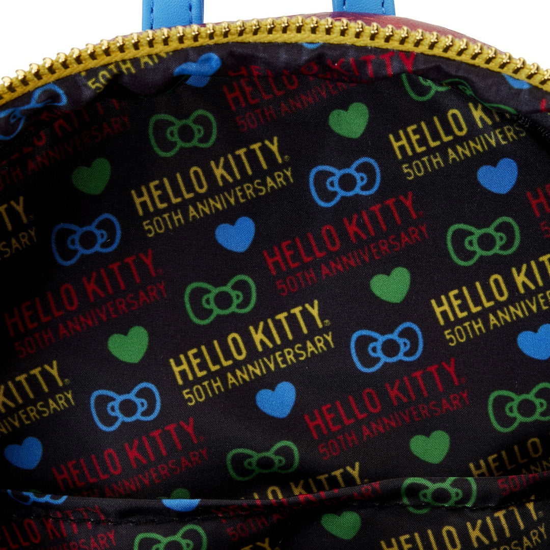 Loungefly Sanrio Hello Kitty 50th Anniversary Coin Bag Mini  display picture 1