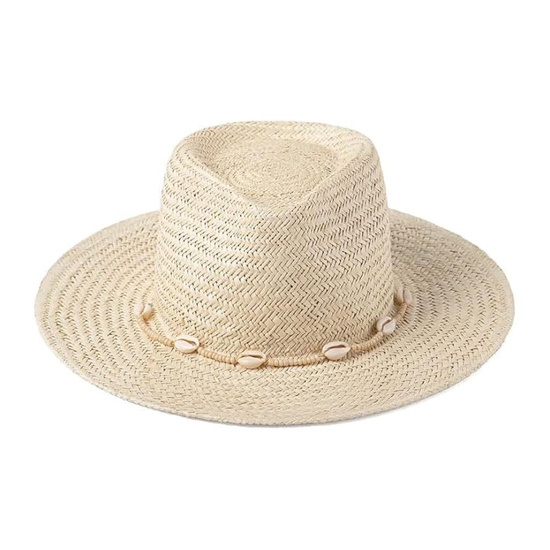 Lack of Color Kids Seashells Fedora Straw Hat