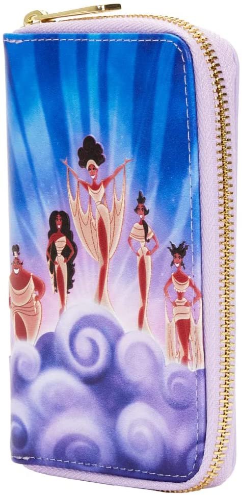 Loungefly Disney Hercules Muses Clouds Zip-Around Wallet