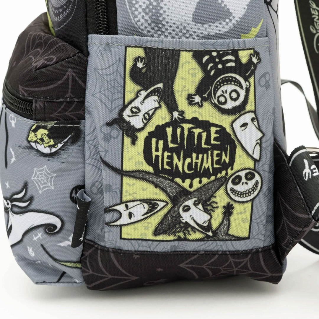 WondaPop Disney Nightmare Before Christmas Oogie Boogie 13" Nylon Mini Backpack - Side 2