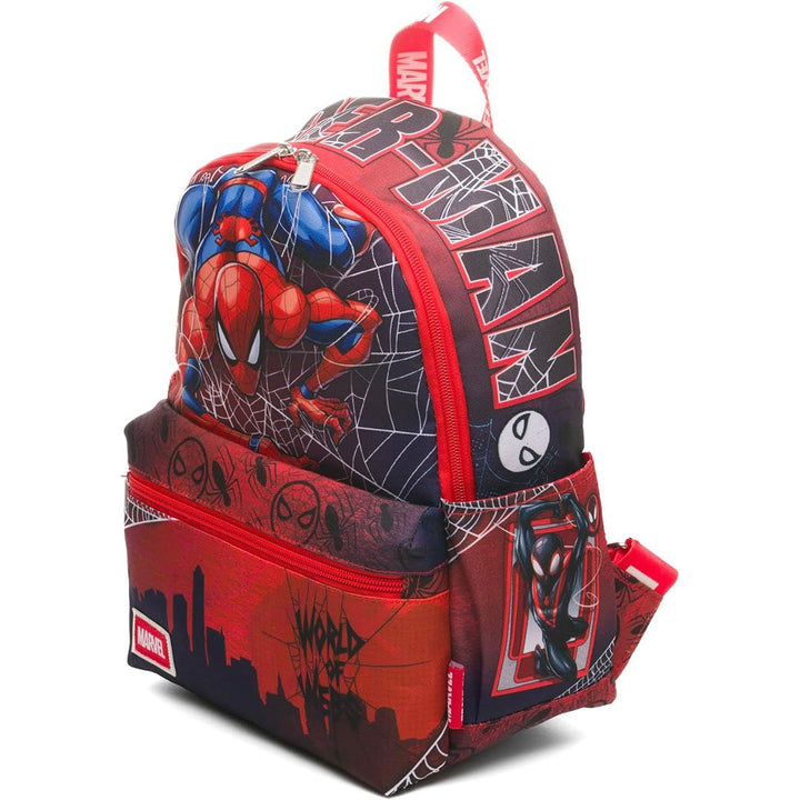 WondaPop Marvel Spiderman with Miles Morales and Gwen Stacy 13" Nylon Mini Daypack