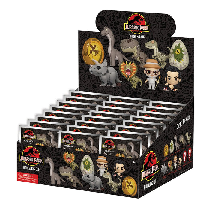 Universal Jurassic Park 3D Foam Bag Clips Series 1 Blind Bag