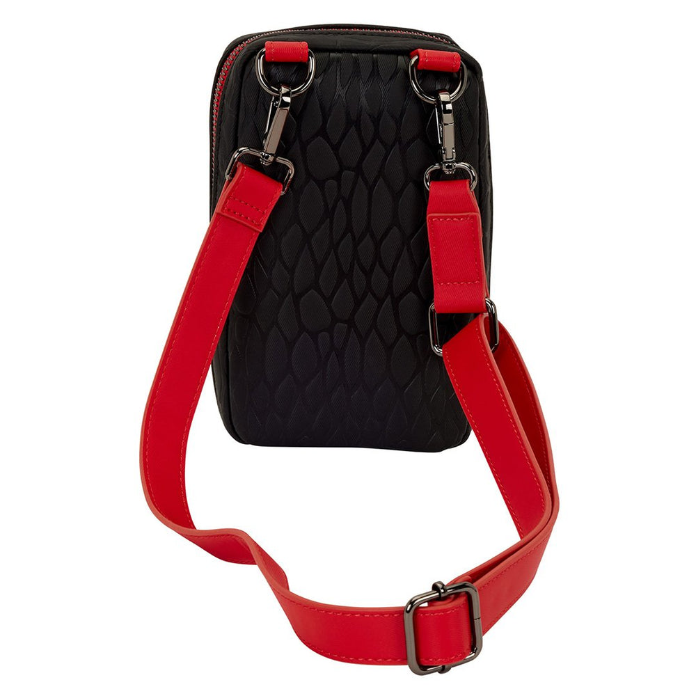 Loungefly Toho Godzilla Cellphone Crossbody Bag with Coin Bag
