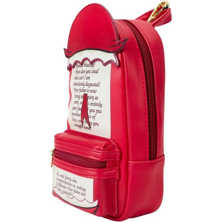 Loungefly Warner Brothers Harry Potter Howler Stationery Mini Backpack Pencil Case