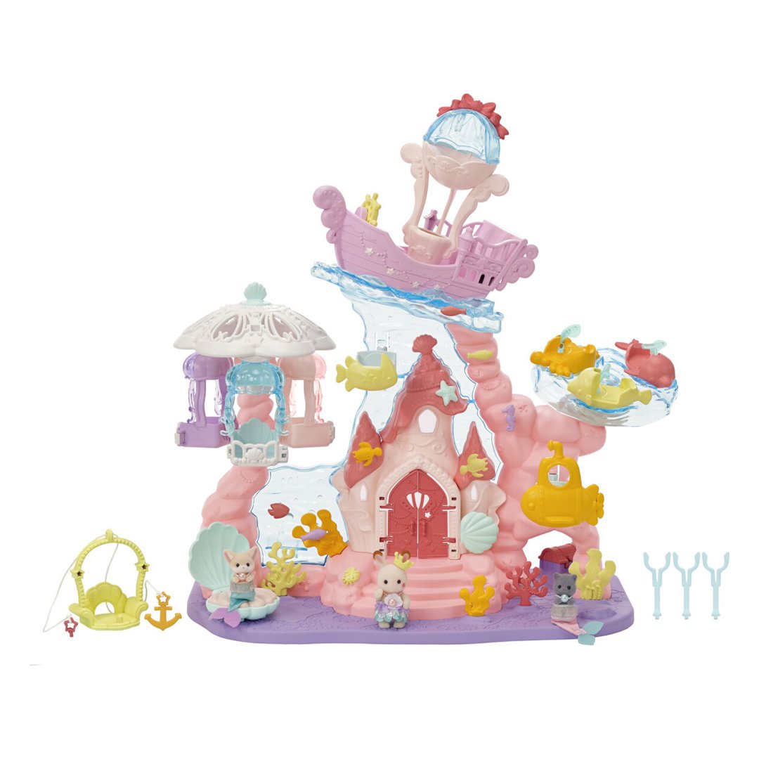Calico Critters Baby Mermaid Castle