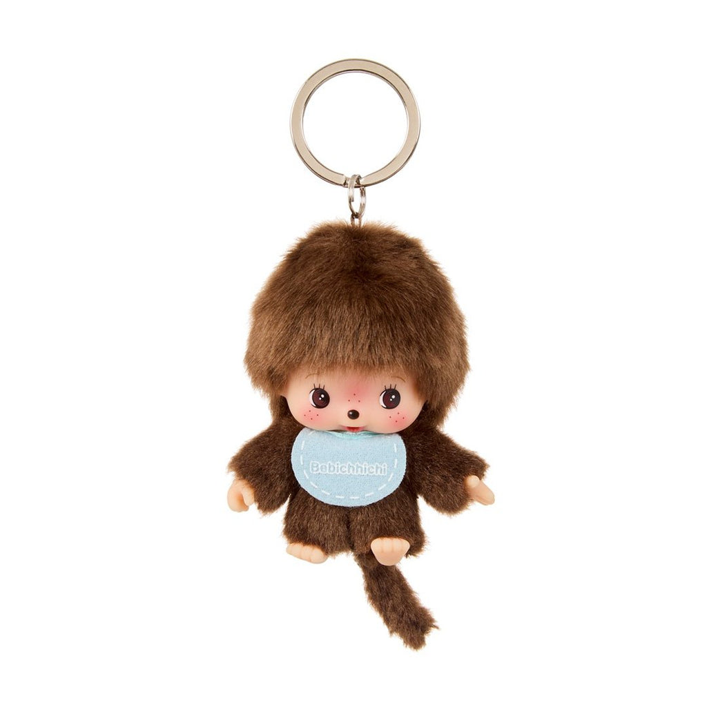 Bebichhichi ブラウン人形 約7cm Monchhichi Bebichhichi Mascot Boy Big Head Keychain – 707 Street