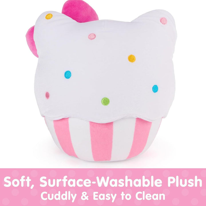 GUND Sanrio Official Hello Kitty Cupcake 8" Plush Toy
