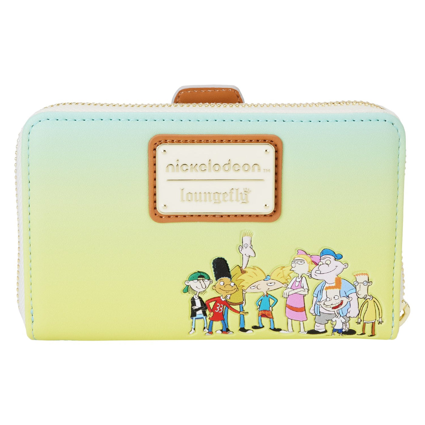 Loungefly Nickelodeon Hey Arnold Zip Around Wallet - Back