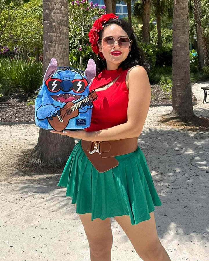 Loungefly Disney Lilo &amp; Stitch Ukulele Cosplay Mini Backpack - 707 Street Exclusive