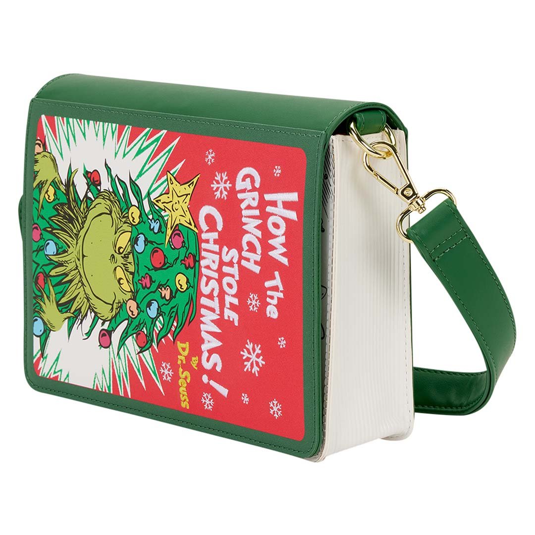 Loungefly Dr. Seuss Grinch Holiday Crossbody Bag