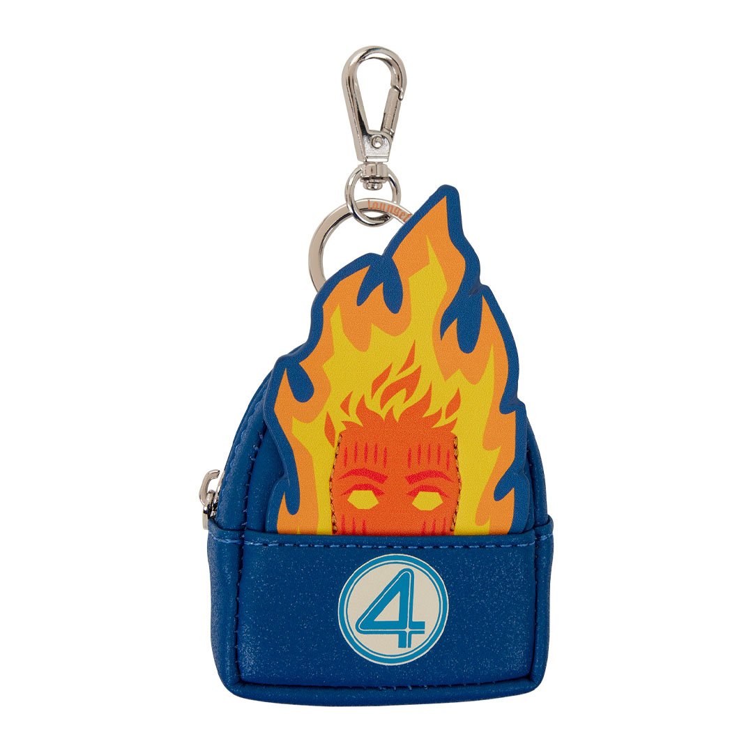 Loungefly Marvel Fantastic Four Mystery Mini Backpack Keychain Charm
