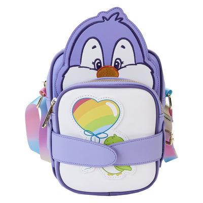 Loungefly Care Bears Cousins Cozy Heart Penguin Crossbuddy Bag - Front