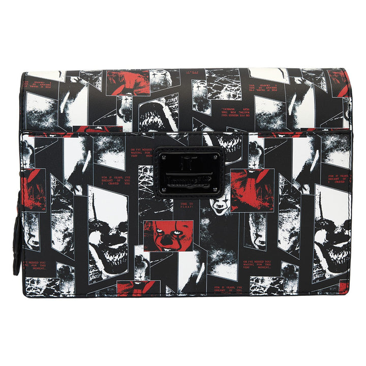 Loungefly Warner Brothers I Heart Horror IT Pennywise Glow Crossbody Bag