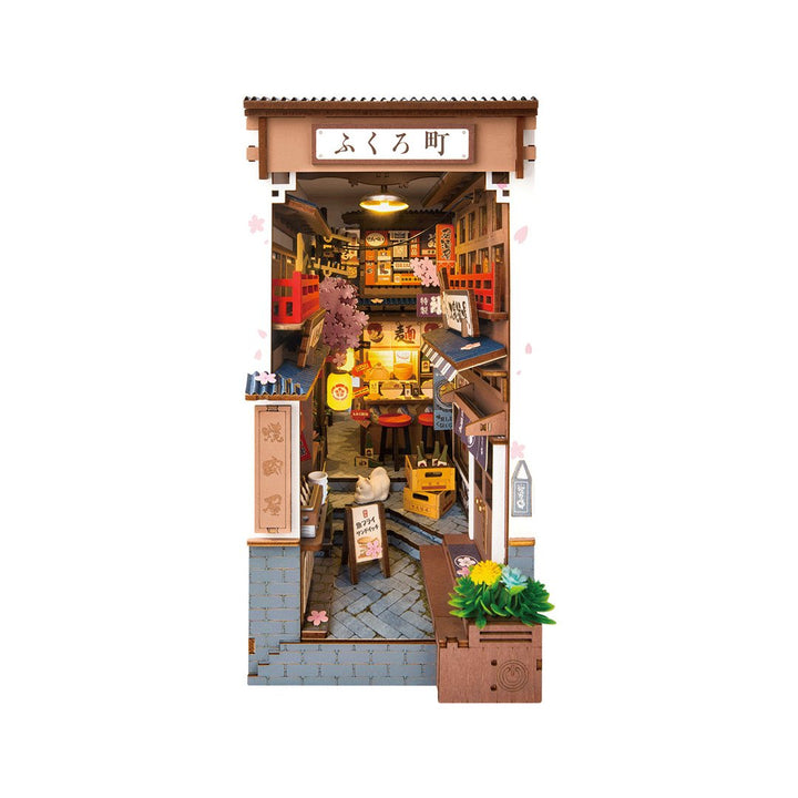 Rolife Sakura Wine Alley DIY Miniature Kit