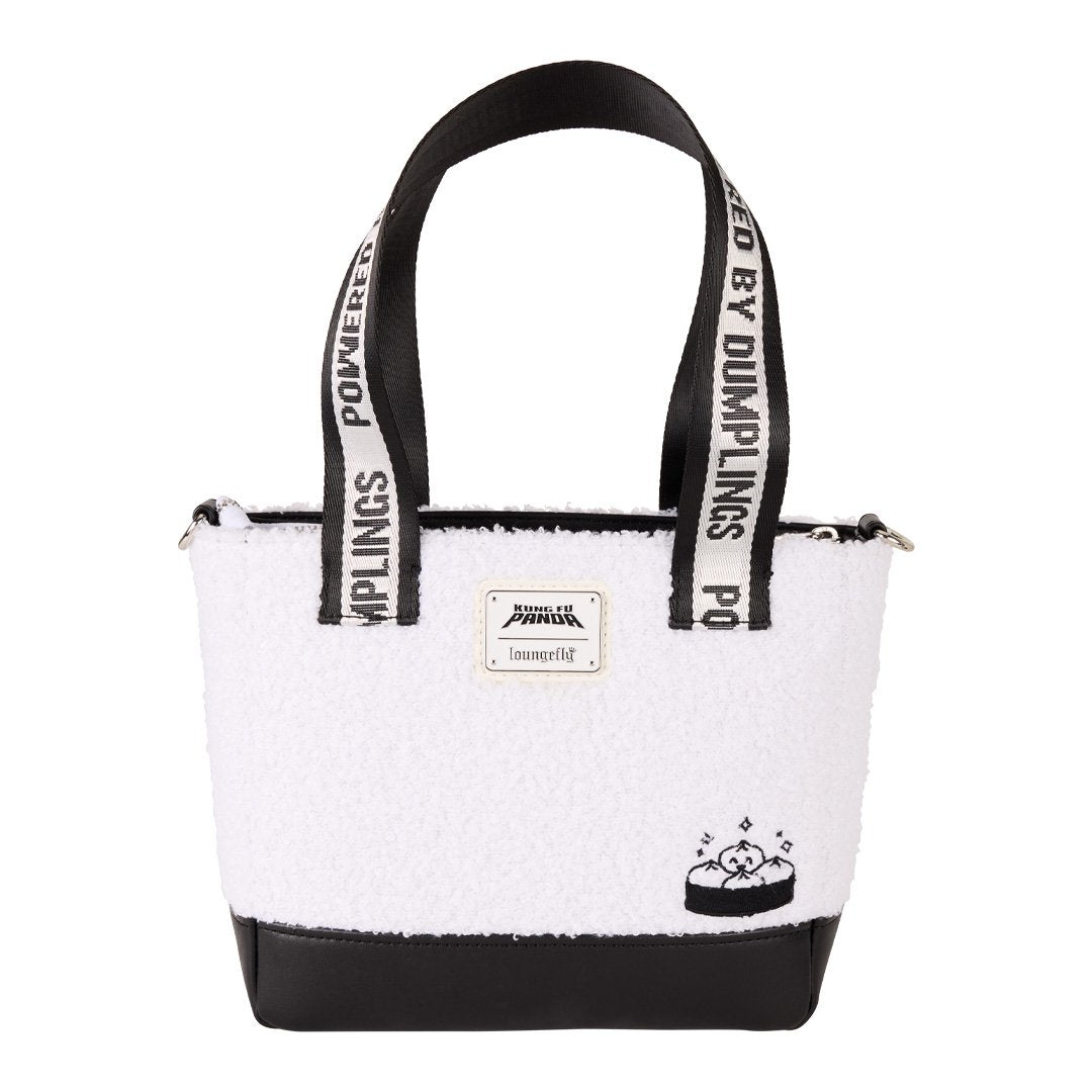 Loungefly DreamWorks Kung Fu Panda Sherpa Mini Tote Crossbody Bag