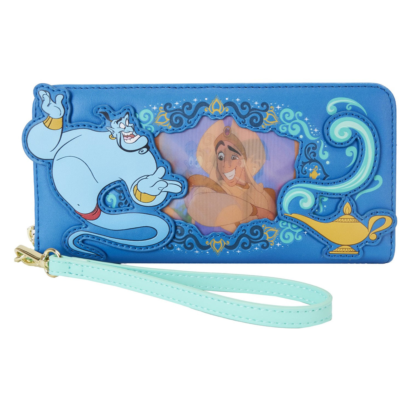 Loungefly Disney Princess Jasmine Wristlet Wallet - Front