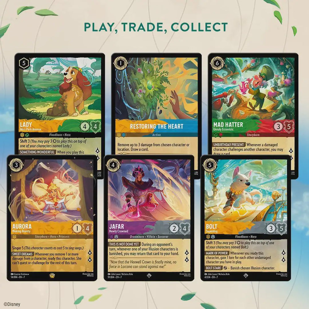 Ravensburger Disney Lorcana Trading Card Game: Archazia's Island Single Booster Pack