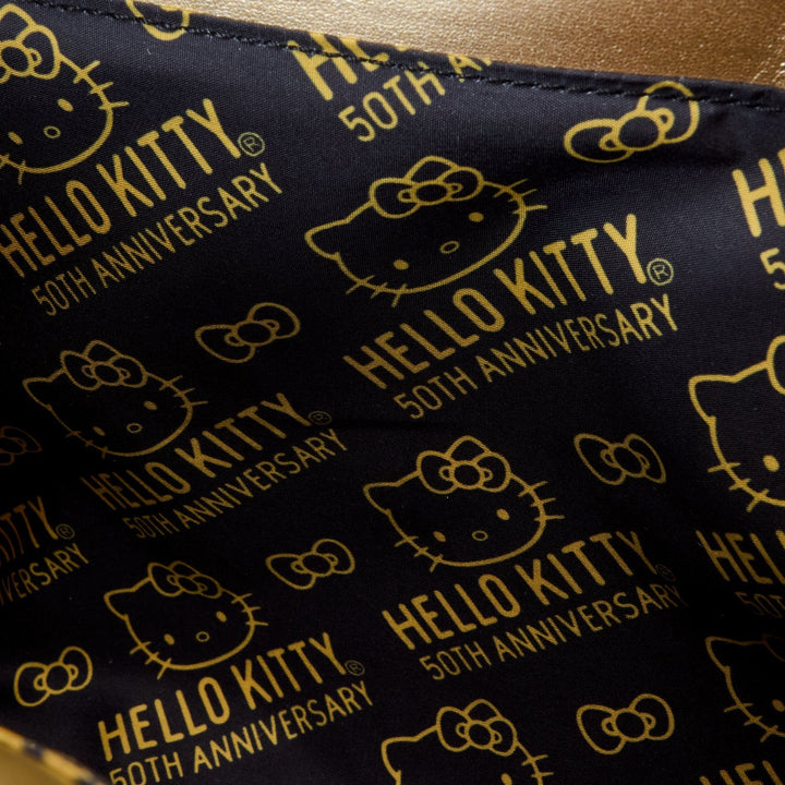 Loungefly Sanrio 50th Anniversary Metallic Gold Crossbody