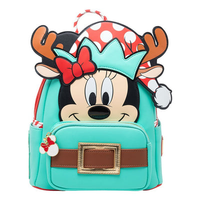 Loungefly Disney Light Up Minnie Mouse Reindeer Cosplay Mini Backpack - 707 Street Exclusive