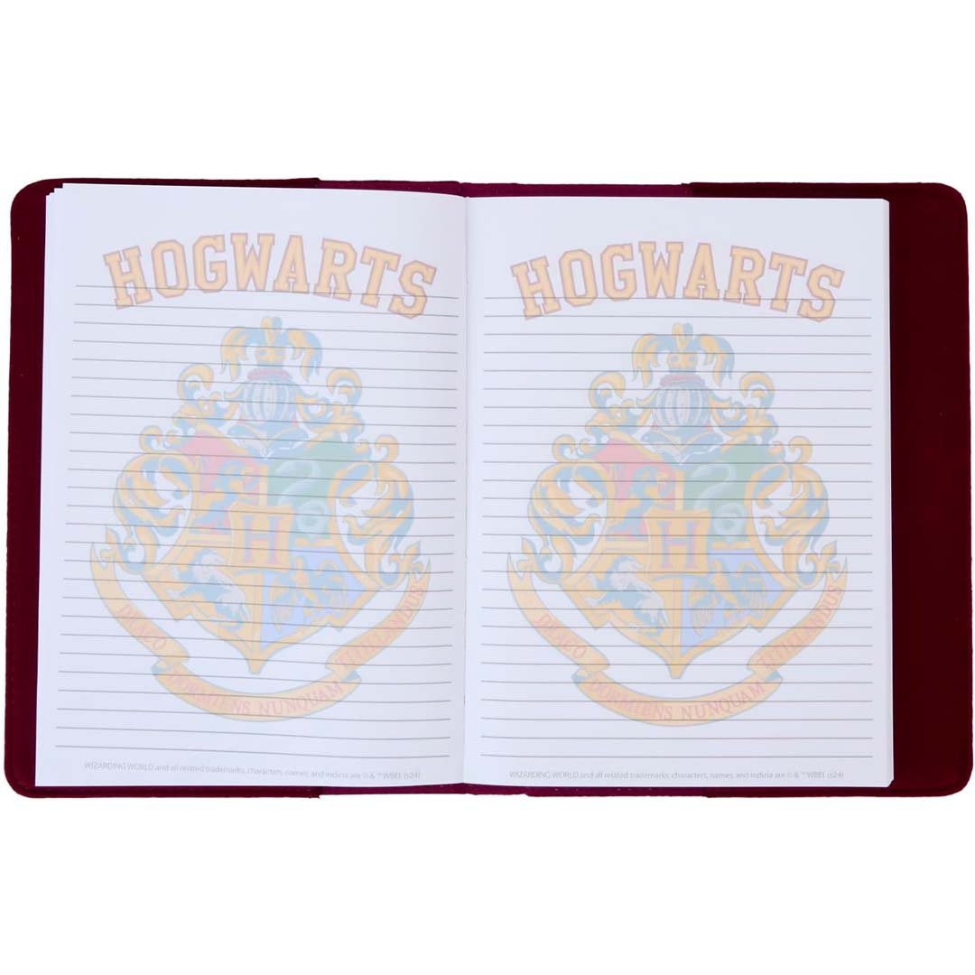 Loungefly Warner Brothers Harry Potter Hogwarts Varsity Refillable Stationery Journal