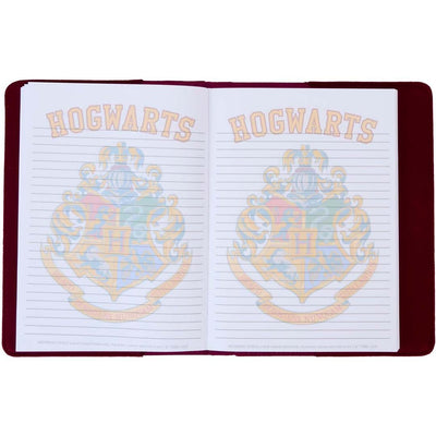 Loungefly Warner Brothers Harry Potter Hogwarts Varsity Refillable Stationery Journal