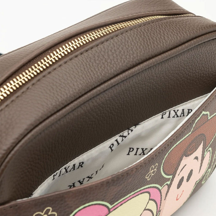 WondaPop Designer Series Disney Pixar Toy Story Western Woody and Bo Peep Crossbody - Front Pocket