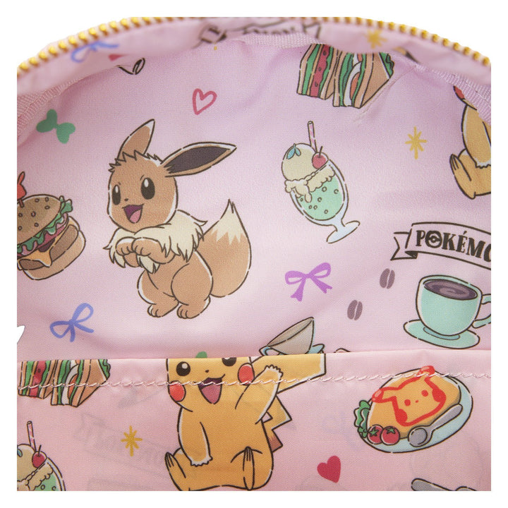 Loungefly Pokemon Café Pikachu &amp; Eevee Mini Backpack