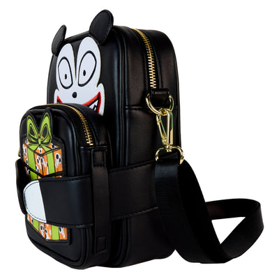 Loungefly Disney Nightmare Before Christmas Scary Teddy Crossbuddy Bag - angle