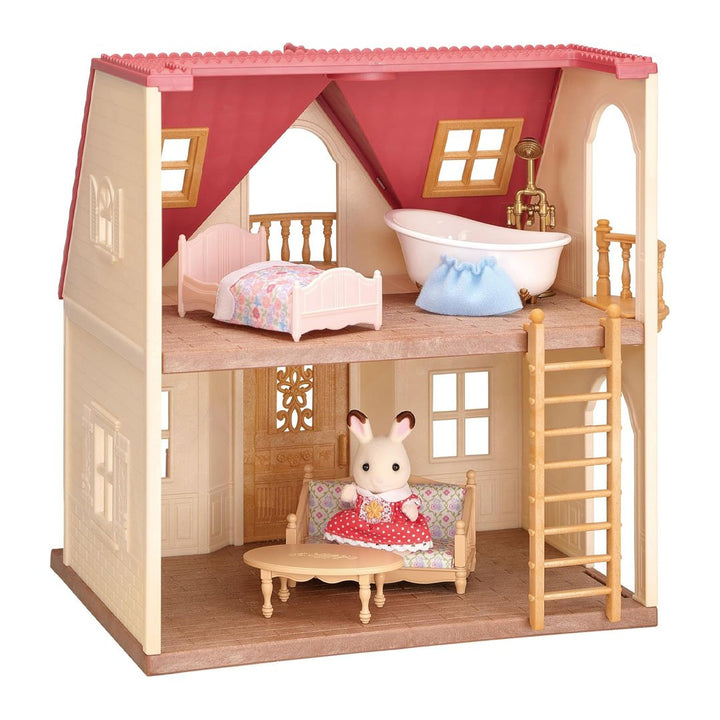 Calico Critters Red Roof Cozy Cottage Starter Home