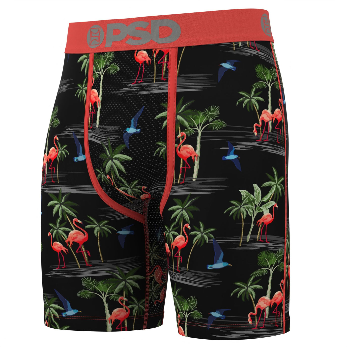 PSD Underwear Men's Lush Palm Boxer Briefs 3-Pack