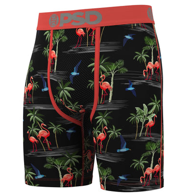 PSD Underwear Men's Lush Palm Boxer Briefs 3-Pack