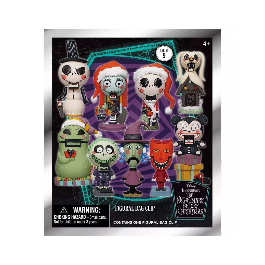 Disney Nightmare Before Christmas 3D Foam Bag Clip Series 9 Blind Bag