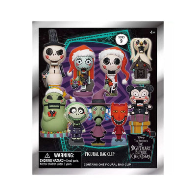 Disney Nightmare Before Christmas 3D Foam Bag Clip Series 9 Blind Bag