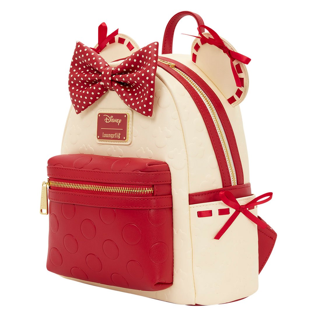 Loungefly Disney Minnie Mouse Rock the Dots Mini Backpack