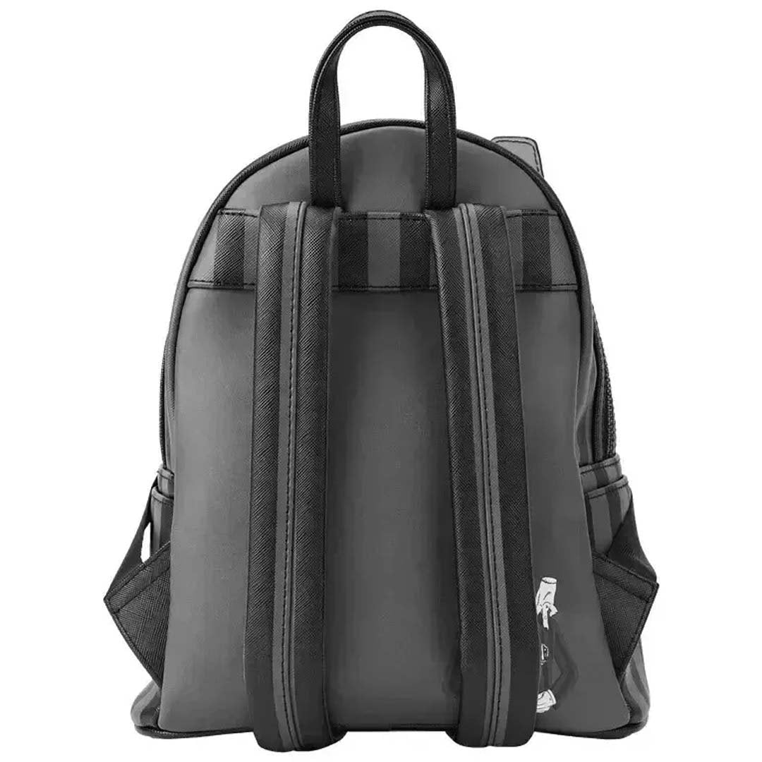 Loungefly Wednesday Addams Nevermore Cosplay Mini Backpack
