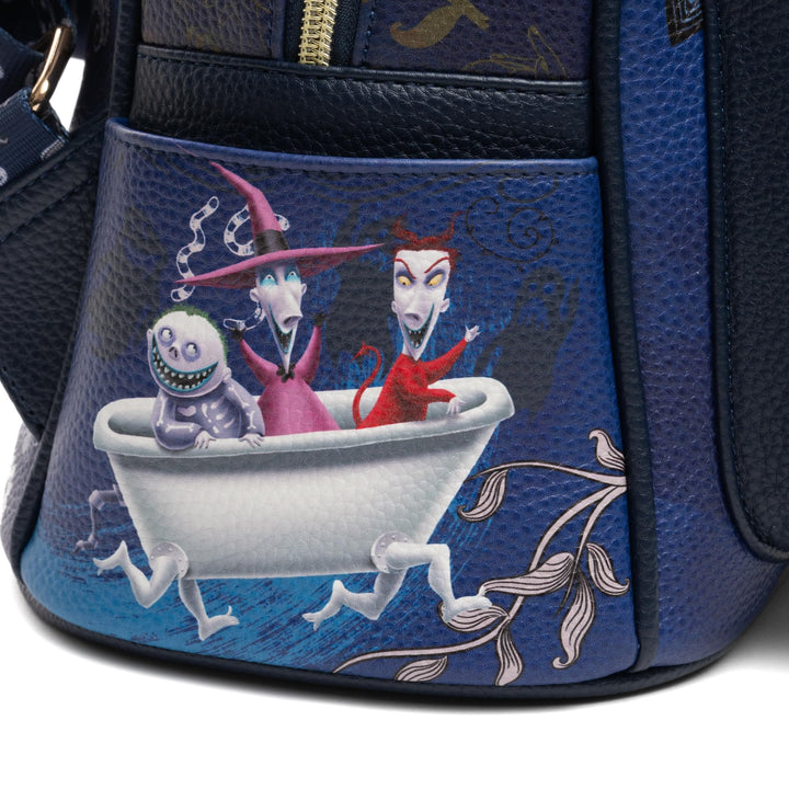 Wondapop Disney The Nightmare Before Christmas Nightmares Do Come True 11" Vegan Leather Mini Daypack