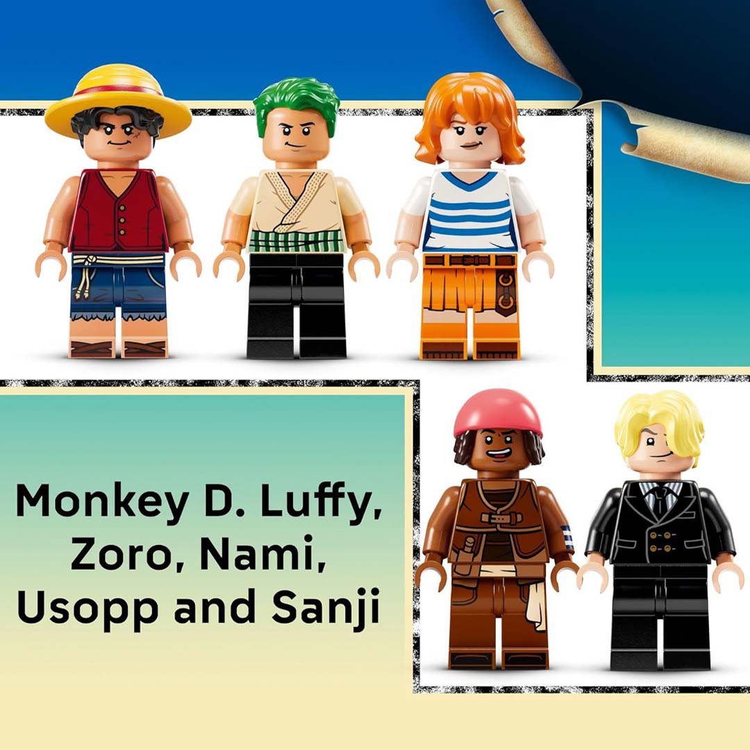 LEGO Netflix One Piece The Going Merry Pirate Ship (75639)