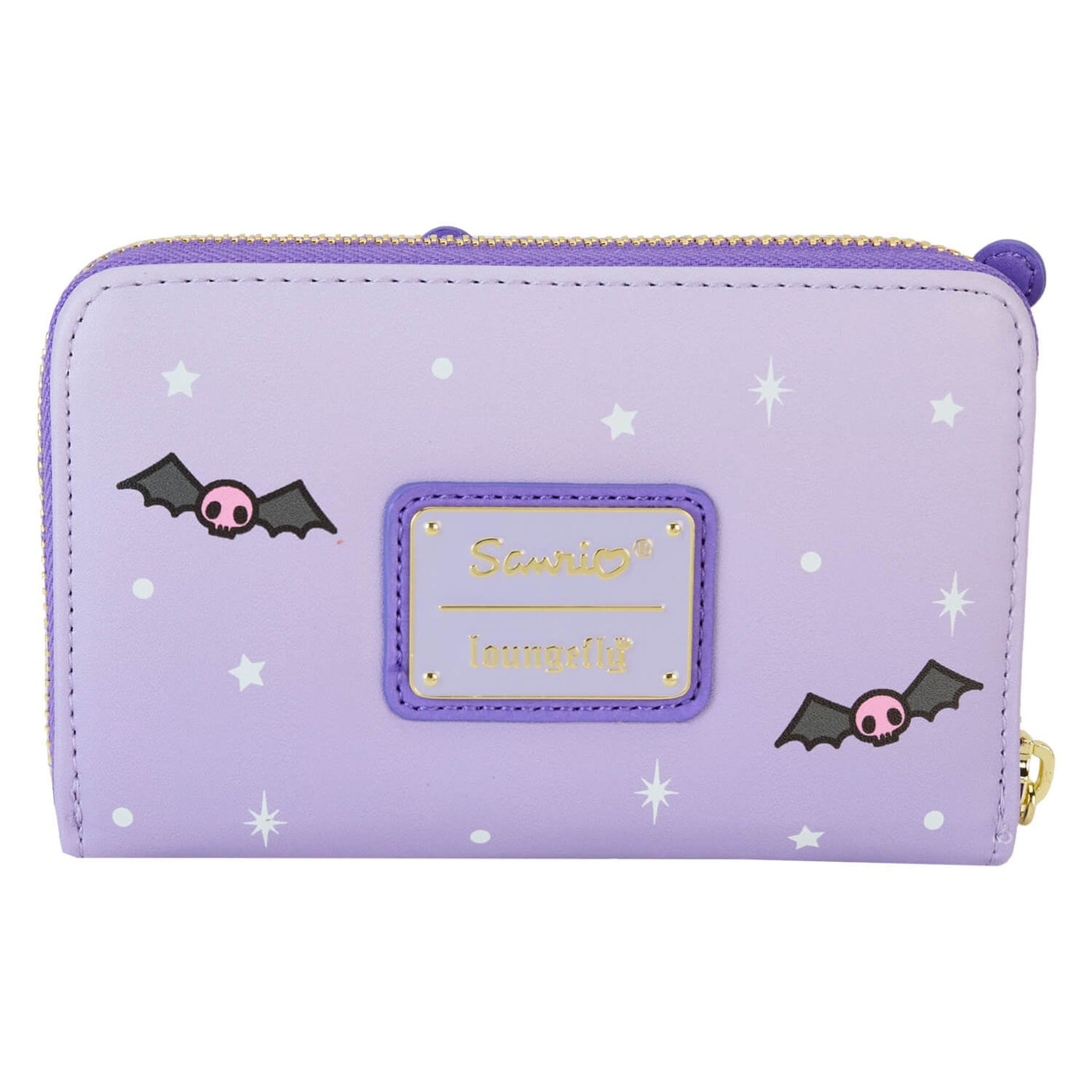 Loungefly Sanrio Kuromi Pumpkin Zip-Around Wallet - rear