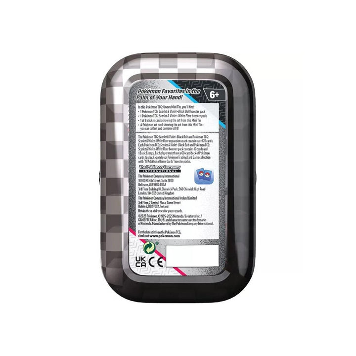 Pokémon TCG: Scarlet &amp; Violet 10.5: Unova Mini Tin Display (8 Units - One of Each)