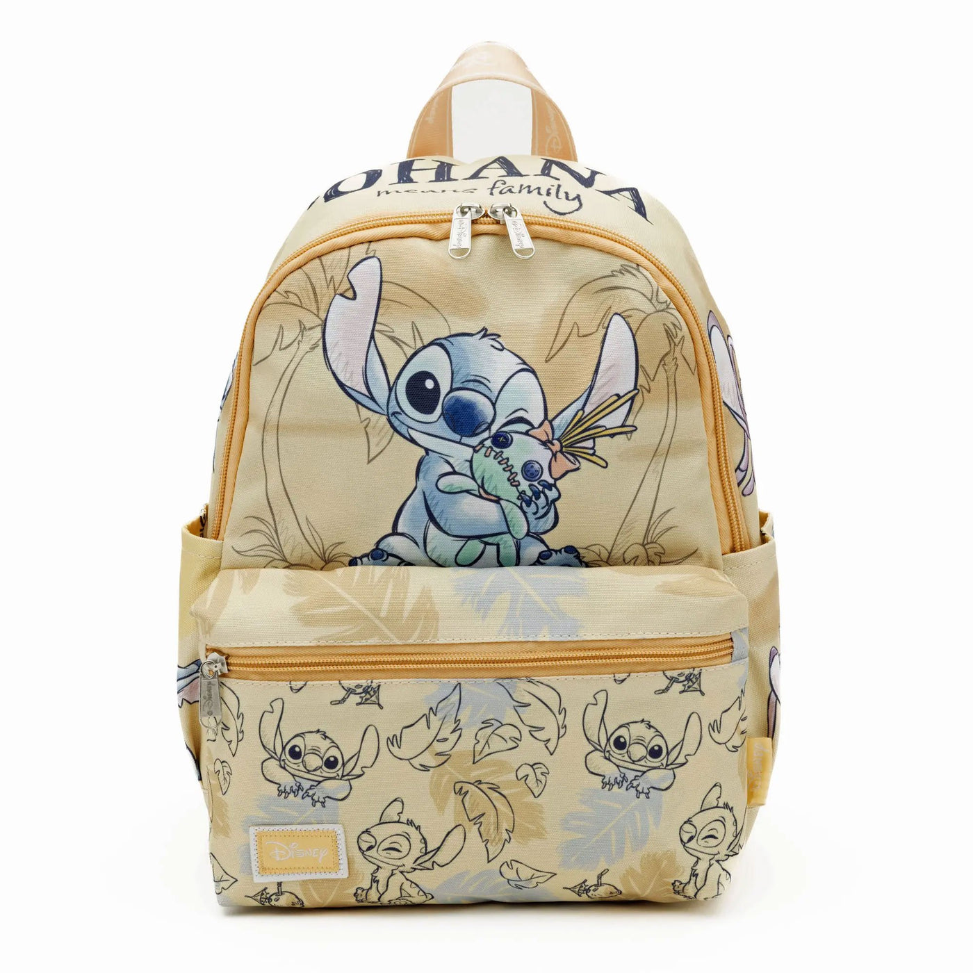 WondaPop Disney Stitch and Scrump 13" Nylon Mini Backpack - Front