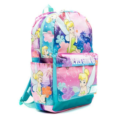 WondaPop Disney Peter Pan Tinkerbell 17" Full Size Nylon Backpack - Angle