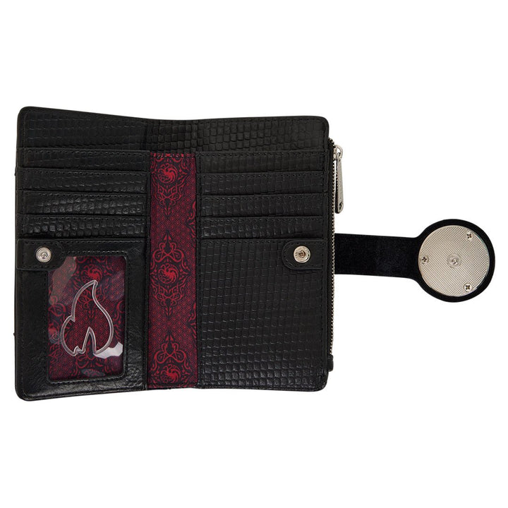 Loungefly HBO House of the Dragon House Targaryen Flap Wallet