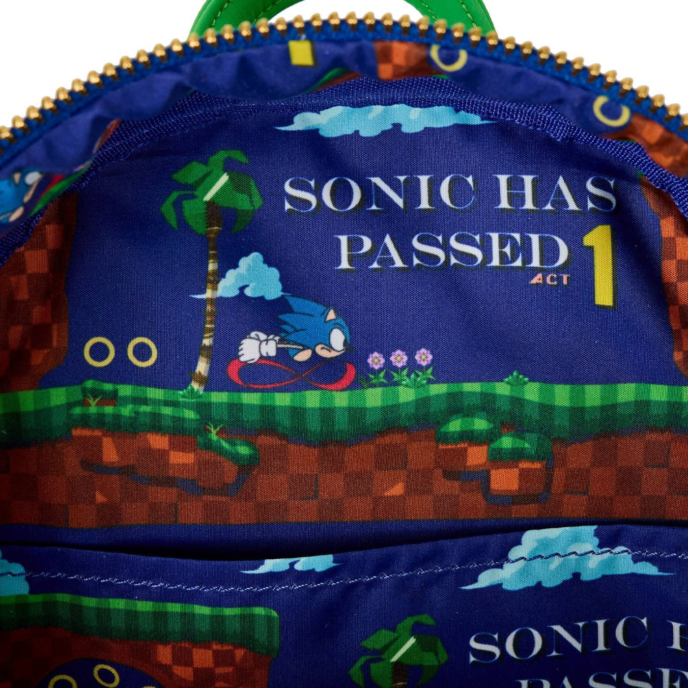 Loungefly SEGA Sonic the Hedgehog Light Up Mini Backpack